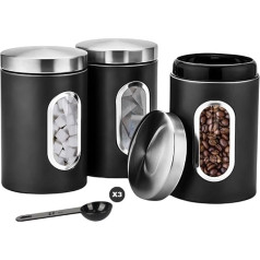 Storela Tee-, Kaffee- und Zuckerdosen