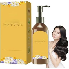 Einzelwirkstoff-Blumenfarbe, pflanzliche Einzeldosis-Blumenfarbe, blumiges Shampoo, pflanzlicher Duft, Haarfärbe-Shampoo, vielseitiges Design auf Pflanzenbasis, langlebig, für Erwachsene, Männer