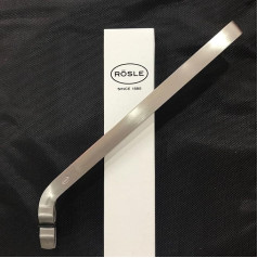 RÖSLE Barbecue Tongs, Stainless Steel, Silver, 31.5 x 5.5 x 2.5 cm