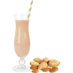 Vienna Almond Whey Powder Luxofit Enriched with L-Carnitine Protein Wellness Drink Aspartame-Free Whey (Viennese Almond, 333 g)