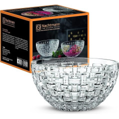 Nachtmann Bossa Nova 102253 Bowls Diameter 15 cm Set of 2 Crystal Glass Dessert Bowls Dishwasher Safe