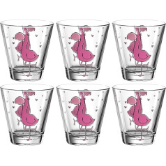 Leonardo Bambini Tumbler, Dishwasher Safe Juice Glasses, Set of 6, 215 ml