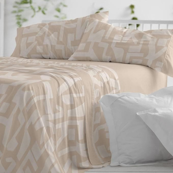 Burrito Blanco | Bed Linen | Bed 200 cm (+ Available Sizes) | Design 141 | Clay Colour (200 x 200 cm)