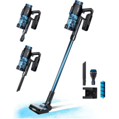 Cecotec Akku-Besensauger Conga Rockstar Deepclean Jalisco. 3 in 1, 215 W Leistung, 12 kPa, 45 Minuten Autonomie, gemischte Bürste, 500-ml-Tank, paralleler Zyklon und Jalisco-Bürste