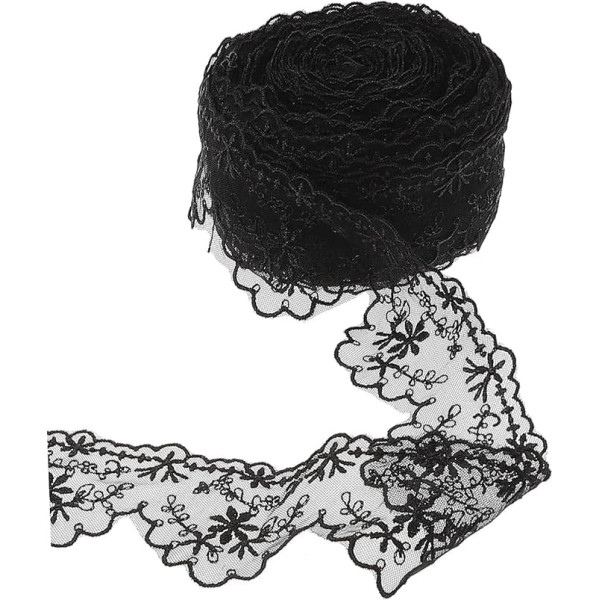 VILLCASE 4rollen Kleider Spitze Dekorativ Strapazierfähige Spitzenborte Für Diy Hochzeitskleid Kleidung Verzierung Yards Elegant Praktisch Für Bastelprojekte