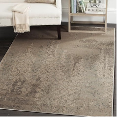 Safavieh Toulouse Vintage Inspired Rug, Polypropylene Grey/Ivory, 154 x 231 x 1.27 cm