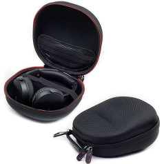 Digicharge Headphones Case for Sony, JBL, Beats, Bose, Kvidio Over-Ear Headphones, Inzone, SteelSeries Nova Arctis Prime, Mpow, Beexcellent, Logitech Gaming Headset Case, Carry Bag, 19 x 23 cm