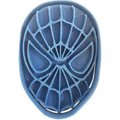 Cuticuter Superheroes Spiderman Cookie Cutter, Blue, 8 x 7 x 1.5 cm