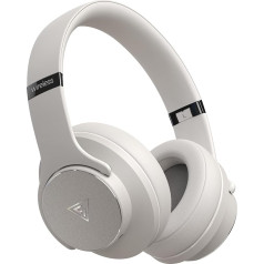 DOQAUS Bluetooth Headphones Over Ear, [Up to 90 Hours] Wireless Headphones with 3 EQ Modes, HiFi Stereo Foldable Headset with Microphone, Soft Ear Pads for iPhone/iPad/Android/Laptops