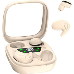 2 Pairs Mini Headphones for Sleeping Bluetooth Wireless Small Invisible In-Ear Wireless Sleep Earbuds for Small Ears Sleep Headphones Side Sleeper Wireless Earphones Earplugs in Ear