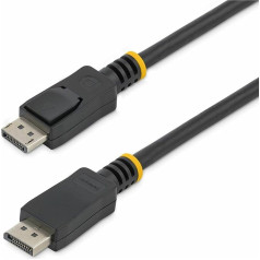 StarTech. com 3 m DisplayPort DP 1.2 Cable with Latch (Male/Male) – 4 K DISPLPORT10L Cable – Black