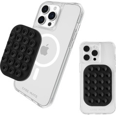 Case-Mate Stick it! Magnetic Suction Cup Mount - Snap On iPhone Holder - Detachable for MagSafe - Hands-Free Content Creator Essentials for iPhone 15 Pro Max/ 14 Pro Max/ 13 Pro