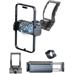 YEE PIN Mobile Phone Holder Compatible for Toyota C-HR 2017-2024 | 360° Rotation | Automatic Locking | Compatible with 4-7 Inch Smartphones, Toyota C-HR Car Accessories