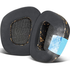 SOULWIT Cooling Gel Replacement Ear Pads for Corsair Void/Void v2/Void Pro/Void Elite/Surround Wired & Wireless RGB USB Gaming Headsets, Replacement Pads Pads with Ice Silk Fabric