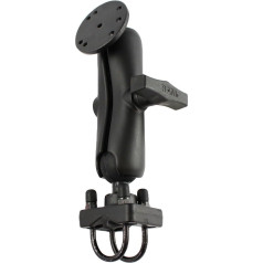 RAM-MOUNT -RAM-101-235-KT - Double Socket Arm 1.5 Ball and Twin U-Bolt Base