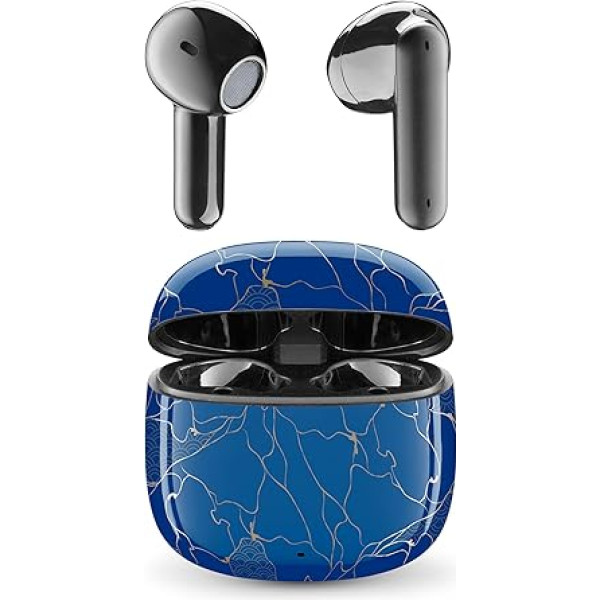 Music Sound - TWS Fantasy Bluetooth Headphones - Capsule Design - Wireless - Charging Case - Microphone - Playback Time Up to 25 Hours - Available in Many Colours and Patterns