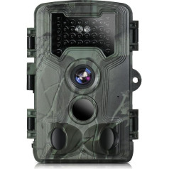 RANRAO Wildlife Camera 36MP 1080P Trail Game Hunting Cameras with IR Night Vision Motion Activated 2 Inch LCD Display IP66 Waterproof for Wildlife Monitoring