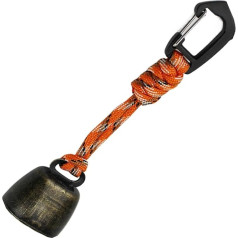 Bear Bell Camping, Bear Bell Hiking, Bell Mute Function, Outdoor Metal Pendant, Bell Bear Protection, Bear Bell Safety, Lightweight and Portable Camping Accessories for Hiking Enthusiasts