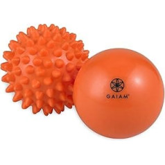 Gaiam Restore Unisex's Hot and Cold Massage Kit-Orange, One Size