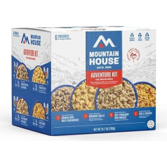 Mountain House Adventure Weekender Kit | Freeze Dried Camping & Backpacking | 12 Servings