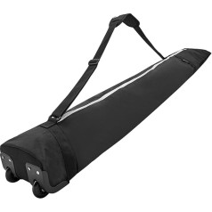 kowaku Ski Bag with Wheels, Expandable, Adjustable Shoulder Strap, Durable for Skis
