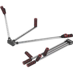 Weikeya Ballet Leg Extension Machine with 3 Metal Rods, Leg Trainer Leg Stretcher Equipment for Yoga, Dance, Martial Arts, MMA, Home Gymnastics