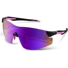 OULIQI Cycling Glasses Women Men - Sports Sunglasses & Quick Glasses with UV400 Protection for MTB Road Bike Cycling Running Biking Jogging Outdoor Sports