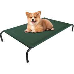 Ruyeiig Erhöhtes Hundebett Für Draußen - Hund Liege Mit Atmungsaktiver Meshfläche,Kühle Robuste Haustier Hängematte Für Ältere Hunde Katzen Reise Camping Terrasse