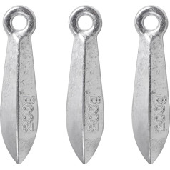 Bank Sinker Gewichte Angelgewichte Sinkers Kit Salzwasser Bullet Bleigewichte Sinker Angelausrüstung Tackle für Salzwasser Süßwasser Barsch Angeln Gießen