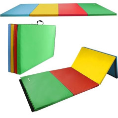 Signature Fitness All-Purpose Mats Extra Thick High Density Tear-Resistant for Gymnastics Gym Aerobics - Multiple Colours Available