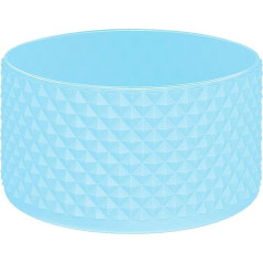 QIANHAI Silikonstiefel für Stanley Quencher Adventure Trinkbecher mit 1,2 l und IceFlow 850 ml, 567 ml, Silikon-Schutzhülle für HydroFlask Stanley Cup-Zubehör (3D-1LiteBlue)