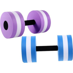 BESPORTBLE 2 Stück Eva Floating Dumbbells Leichte Aquatic Hanteln für Wasserfitness Trainingsgerät für Altersgruppen im Schwimmbad Optimale Stabilität und Auftrieb für Effektive Übungen