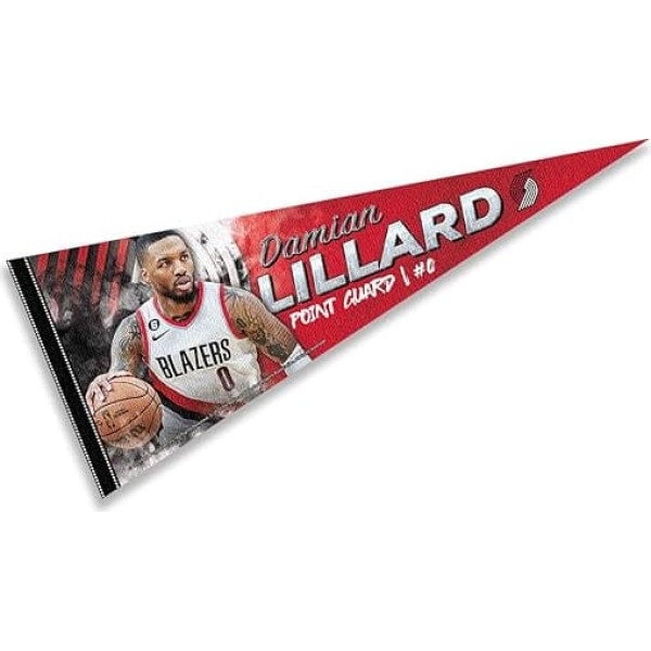 WinCraft Portland Trailbazers Lillard Bunting Flag