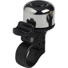 Mirrycle Incredibell Brass Solo Bicycle Bell (Silver)