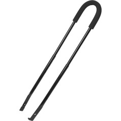 Milisten Fahrrad Trainingsgriff Einstellbare Balance Push Bar Hochfestem für und Stabilität für und Außenbereiche Schwarz