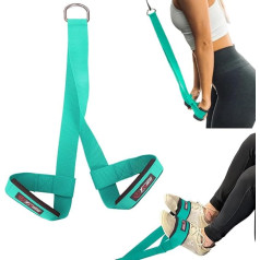 Reverse Squat AB Strap, Perfect for Training Abs and H?ftflexors Elite Speed, Jumping and Explosive for Men and Women (Straps for Cable Machines) Knee Protection, Leg Strength and Deep Core