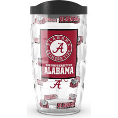 Tervis Alabama Crimson Tide – Overtime Made in USA Doppelwandiger isolierter Becher hält Getränke kalt und heiß, 284 ml, klassisch