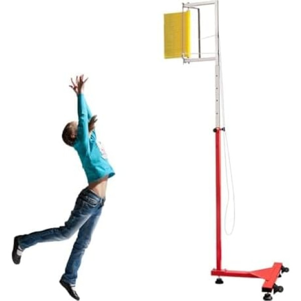Vertikalsprung-Testgerät, Vertikalsprungmessgerät, Vertikalsprung-Messgerät für Basketballtraining, Vertikalsprungtrainer für Jugendliche, höhenverstellbar Ve