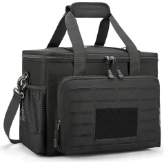 HSHRISH Taktische Kühltasche 20L/30L, Kühlbox faltbar Lunchtasche Herren - wasserdichte und auslaufsichere strapazierfähige Picknicktasche für Supermarkt Einkaufen Park Picknick Strand