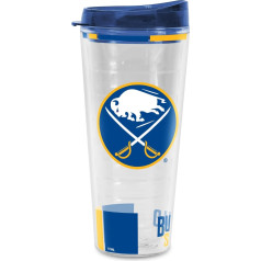 Rico Industries NHL Hockey St. Louis Blues Classic Double Wall Tritan Tumbler, 20 Ounce