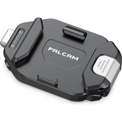 FALCAM F38 Backpack Camera Clip V2 (Clip Only) - F38B3802: Camera Mount for Bicycle, Black, Aluminium, 30 kg Load Capacity, Tripod (Tripod) Compatible