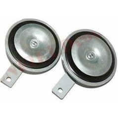 AEspares Hella Europa Hupenset, 12 V, 6 A, silberfarben