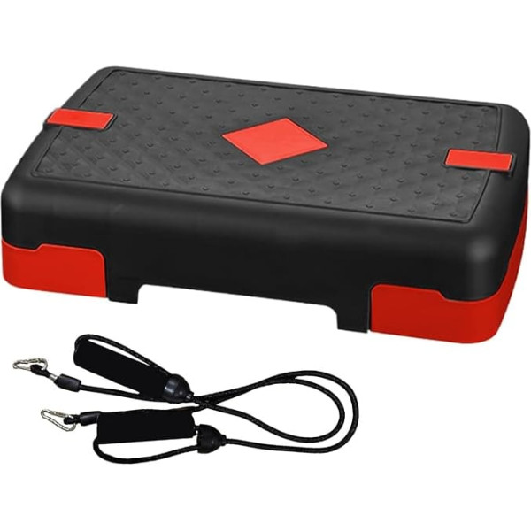 Fitness Step, Multifunktionale Rutschfeste Stepper Für Beintraining, Rutschfeste Fitness Plattform für Sportübungen Indoor Heimtraining