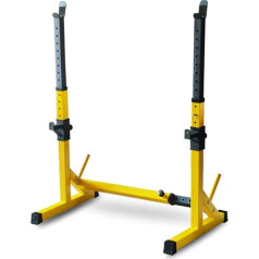 OWOHYG Verstellbarer Kniebeugenständer für das Heim-Fitnessstudio, Gewichtheben und Krafttraining