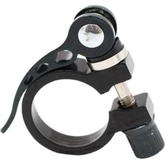 Fahrrad Sattelstützenklemme, Fahrradsattelstützenklemme, 2 Stück Sattelstützenklemme, Fahrradsattelrohrclip, Schnellspanner, 25,4/28,6/31,8, Mountainbike-Sattelstützenklemme aus Aluminiumlegierung