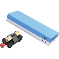 F Fityle Sharpening JIG Honeing Guide Aluminium Alloy Edge Grinding Woodworking Tools Blade Easy to Use Repairs Adjustable Clamps, Whetstone