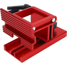 Adjustable Tool Rest for Bench Sander, Metal Sharpening Jig Replacement for 6 Inch 8 Inch (Red)