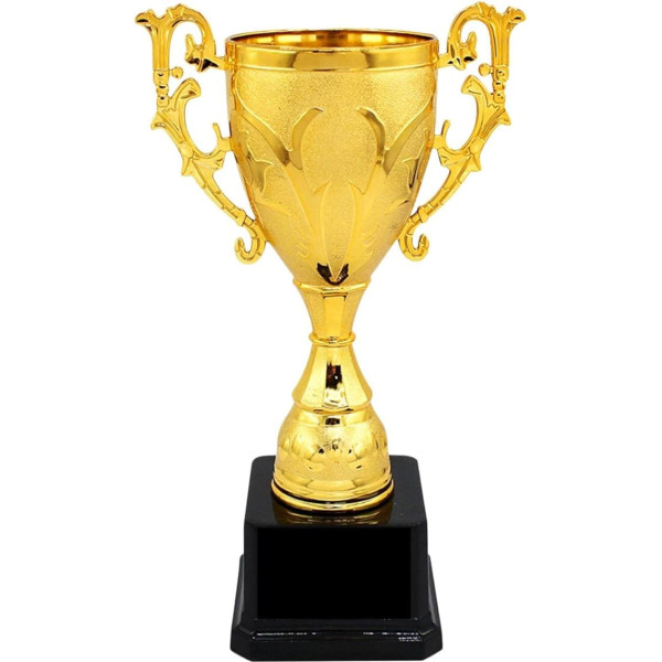 SWAYVES Preistrophäe, Siegertrophäe, Kleine Trophäe Für Kinder,Nken, Belohnungspreis Für Partygeschenke, Feiern, Fußballspiel-Requisiten/24.5Cm