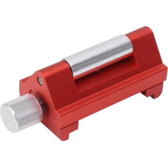 Grinding Aid Chisel Honing Guide Fixed Angle Red Stainless Steel Professional Woodworking Honing Guide Angle Sharpener for 24 mm to 227 mm Planer and 18 mm to 196 mm Chisel