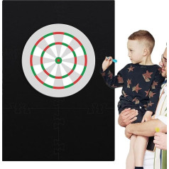 Surround Dartboard Wandschutz | Wandschutz für Dartboard – Schutzkarte für Wände, Surround, Eva Dartboard Surround, Eva, doppelter Schutz für Poin
